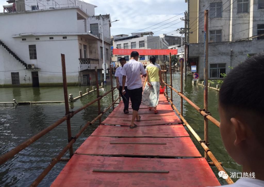  地方|多图直击！湖口西门水位退至闸门以下，这些地方最新水位在这！