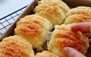  小面包|一次发酵同样松软的椰蓉小面包