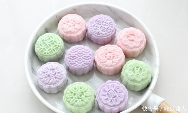饼预拌粉|颜值高出天际的冰皮月饼，免蒸烤口感软糯香甜，送人也倍儿有面子