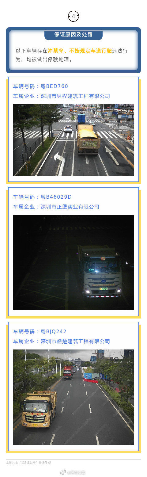 泥头|停证！停驶！违法泥头车牌号、企业都被曝光！