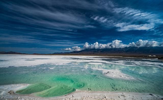  湖水|大柴旦：五彩谷天地雄奇之峻，翡翠湖水云婉约之华，柴达木探秘4