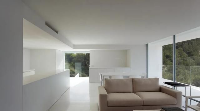 太美|太美了,白色极简主义别墅