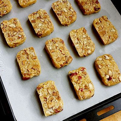  饼干|燕麦红枣核桃饼干
