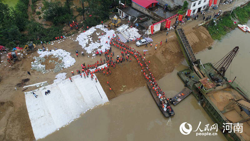 大堤|河南信阳：史灌河大堤抢险记