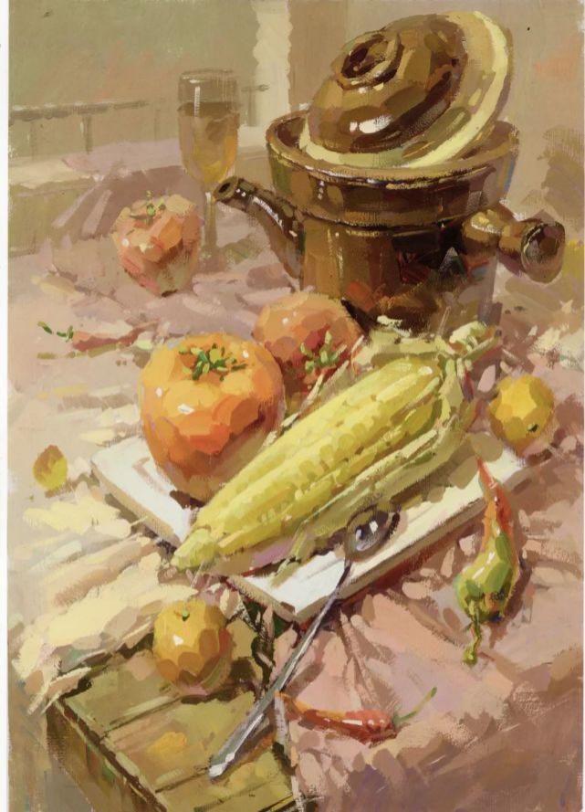 天赋|从零基础、没天赋的小白到熟练上手色彩静物，到底需要多少步？