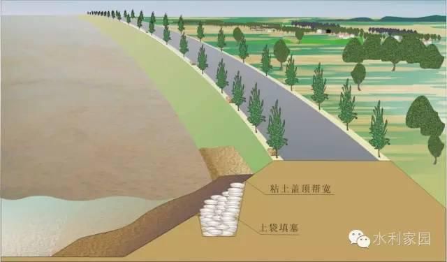 反滤铺盖|必看 | 堤防抢险技术
