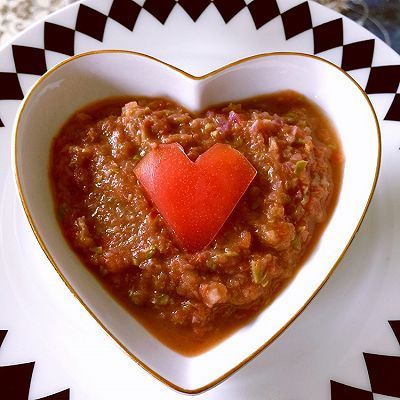  番茄|番茄洋葱蔬菜粉汤