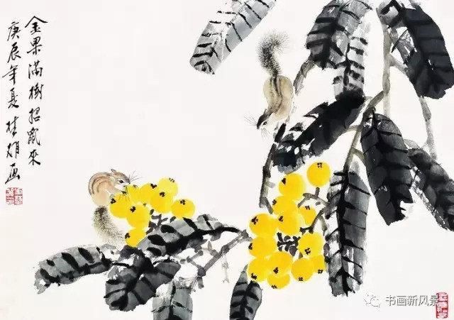  松鼠|看他画的小松鼠，绝对是一种享受！