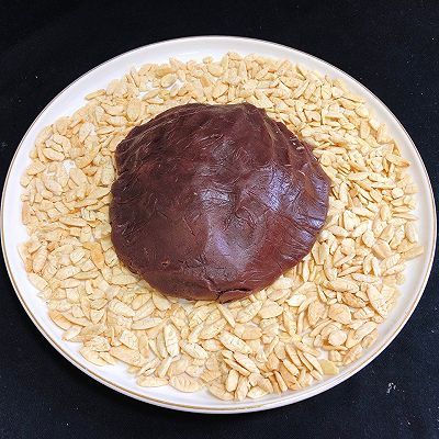 莲花|#入秋滋补正当时#榄仁豆沙莲花月