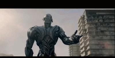  机器人|漫威，哨兵机器人固然强大，但在面对奥创，完全不是对手