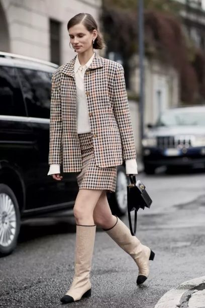 好看|今秋西装外套火了,这么穿好看又高级,时髦炸了