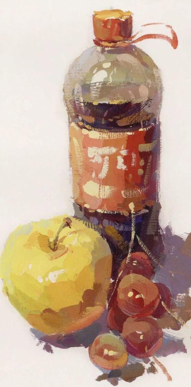 天赋|从零基础、没天赋的小白到熟练上手色彩静物，到底需要多少步？