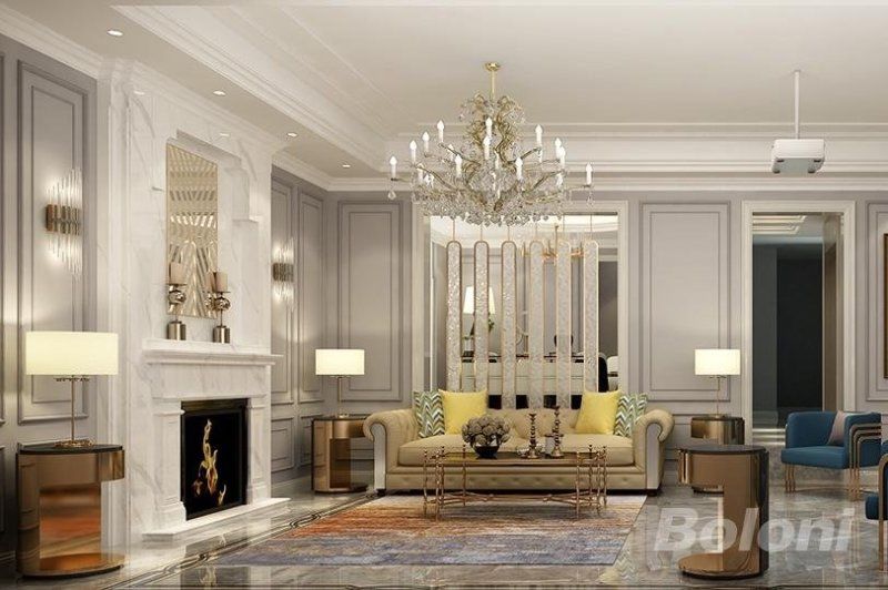  房子|450平米房子奢华风装修，融入各种经典装修元素，别墅美翻了