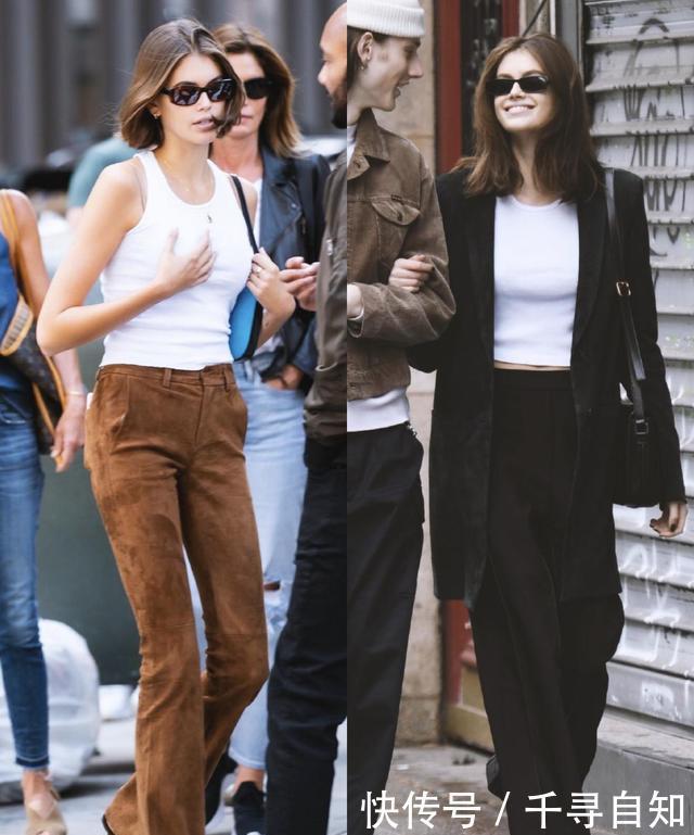  出女性|凯雅·杰柏kaia Gerbe“街拍王”，展示18套简约大气欧美风搭配