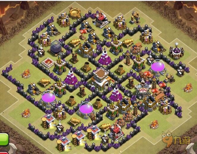 coc部落冲突八本神阵最强推荐8本神阵布阵介绍
