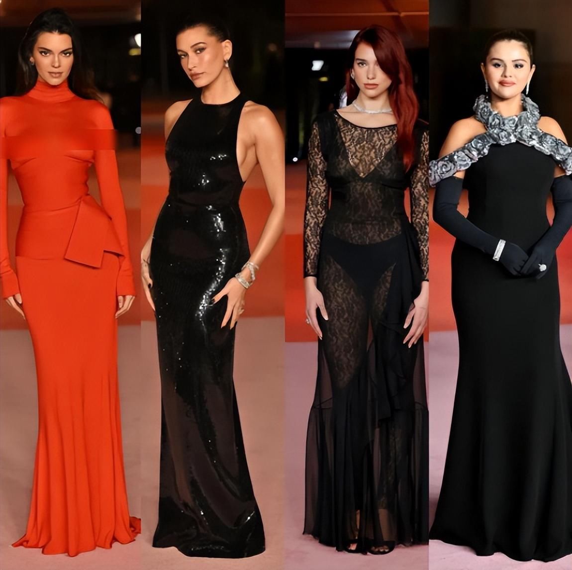 这一夜,欧美女星风情万种,透视装,真空裙,一个比一个还敢穿